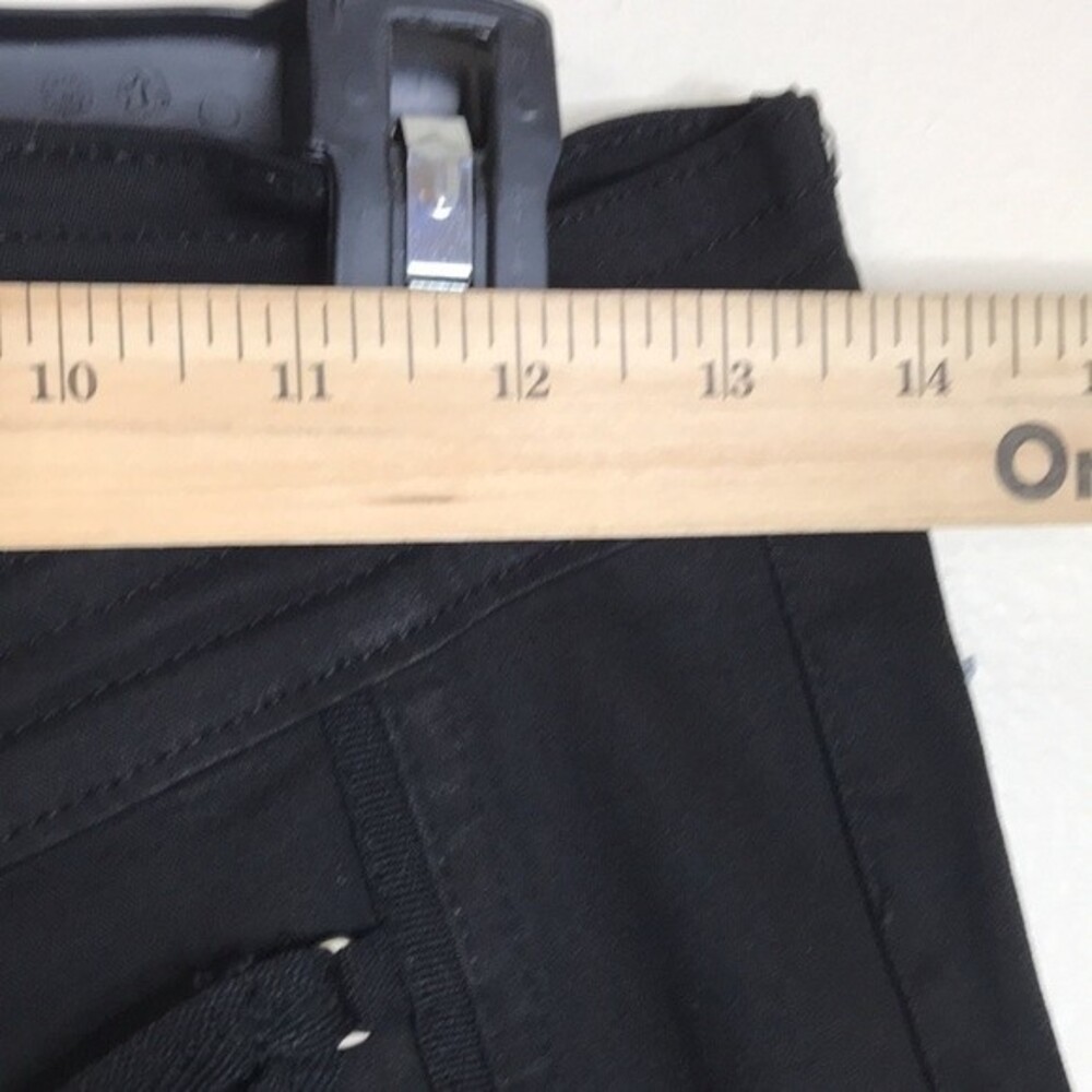 Clash jeans Usa black with corset style details pants size 3 y2k - Picture 6 of 13